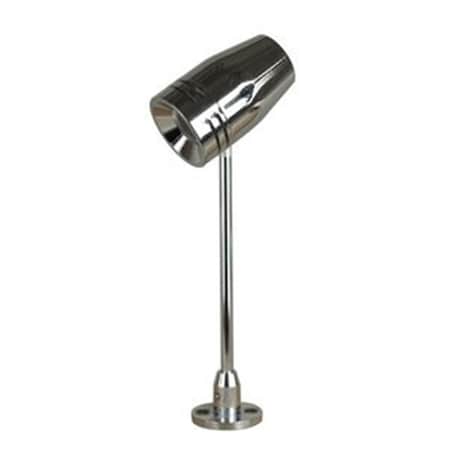 Jesco 12 in. 5000K Spot Light with Stem, Chrome SP201LEDS1250CH